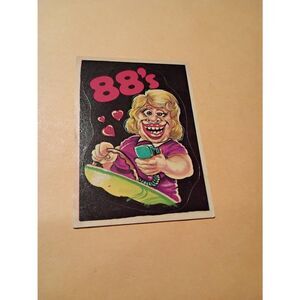 Vintage 1978 Donruss CB Convoy Sticker Trading Card CB Dictionary 88s